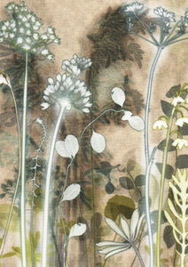 Sepia Alliums Card