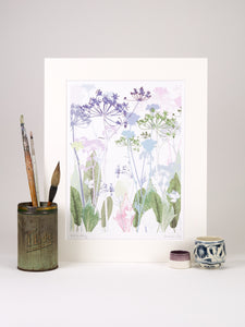 Wild Cowparsley Print