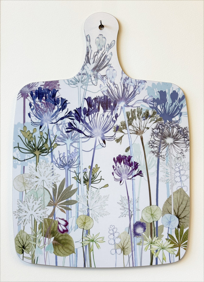 Agapanthus Chopping Board