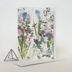 Anemones and Phlox Card