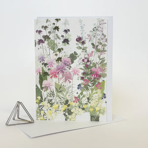 Cosmos and Astrantia Card