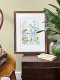 Cranesbill and Cowslips Print