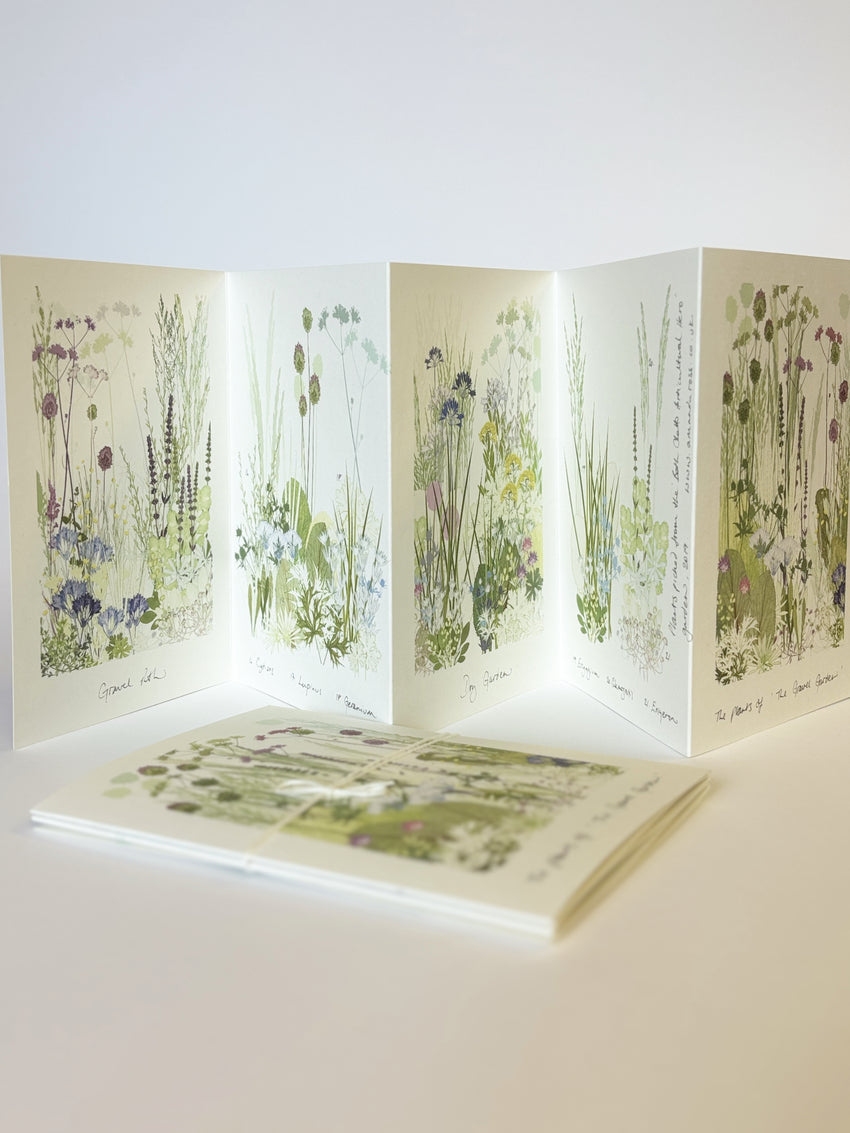 'The Gravel Garden' Concertina Book