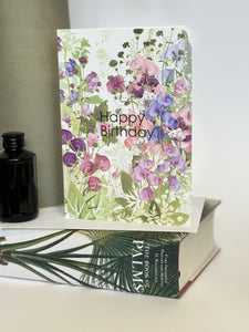 Happy Birthday Sweet Pea Card