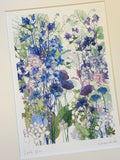 Larkspur Print