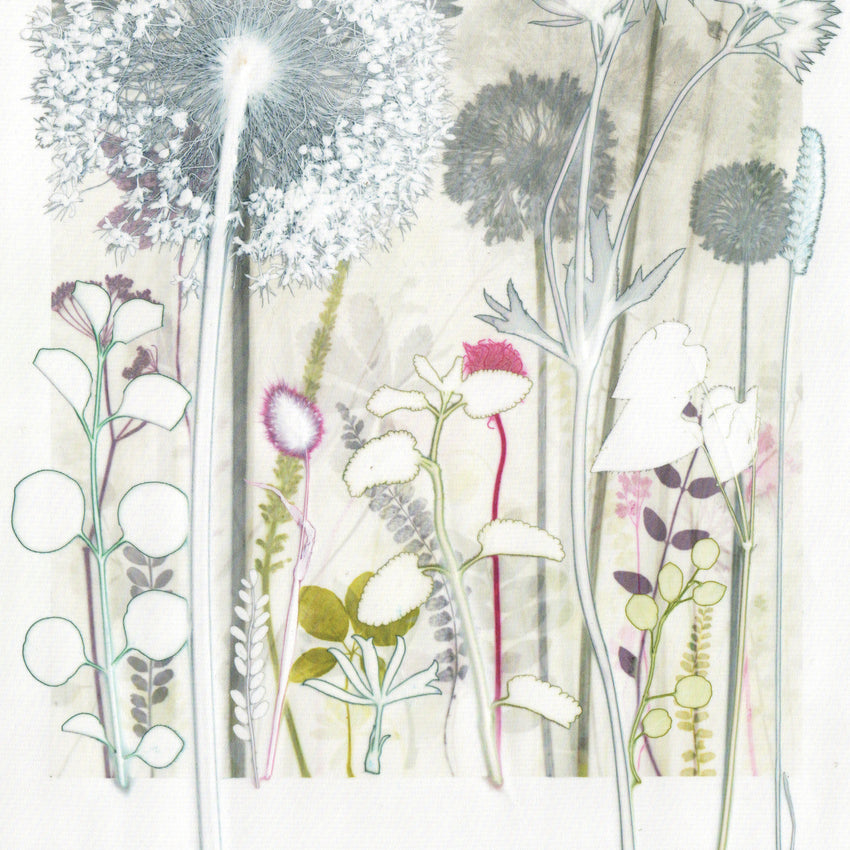 Quiet Flowerbed, 40 x 50 cm