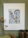Seven Alliums for Jessica , 40 x 50 cm