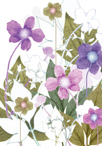 Clematis Card