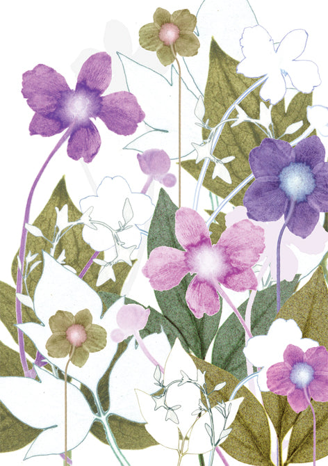 Clematis Card