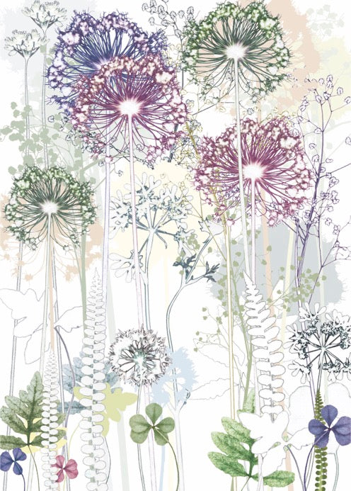 Allium Garden Card