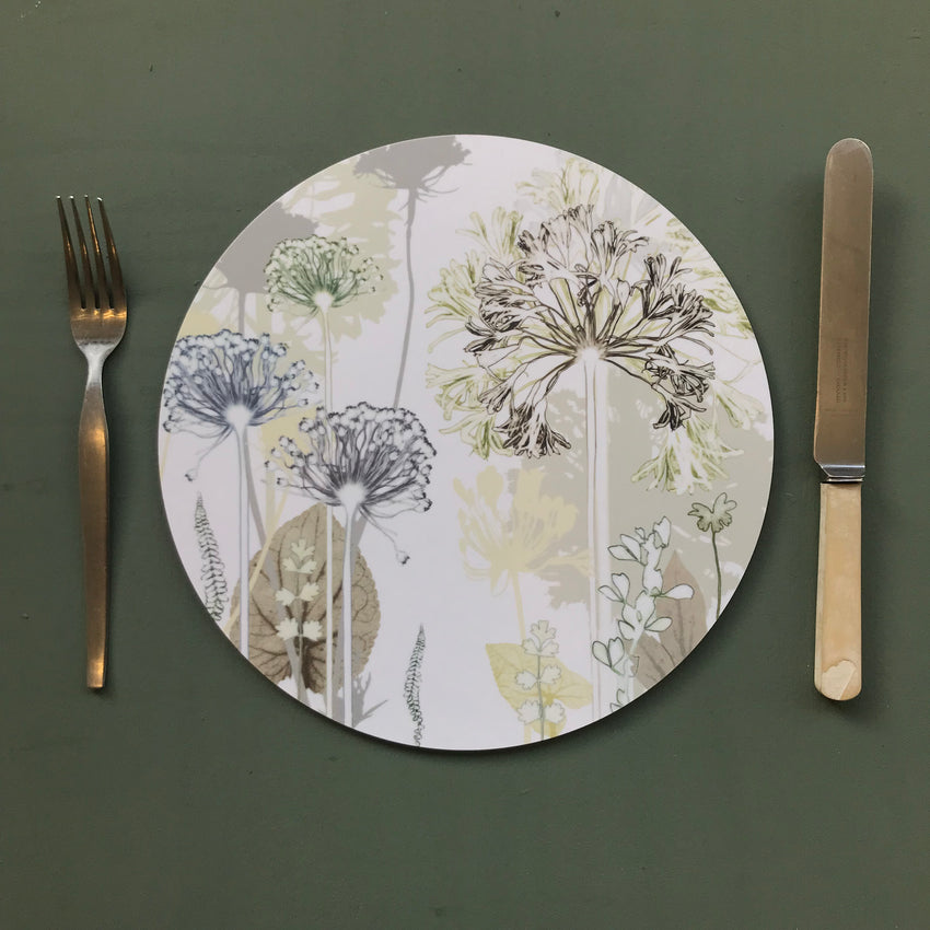 Agapanthus Garden placemat