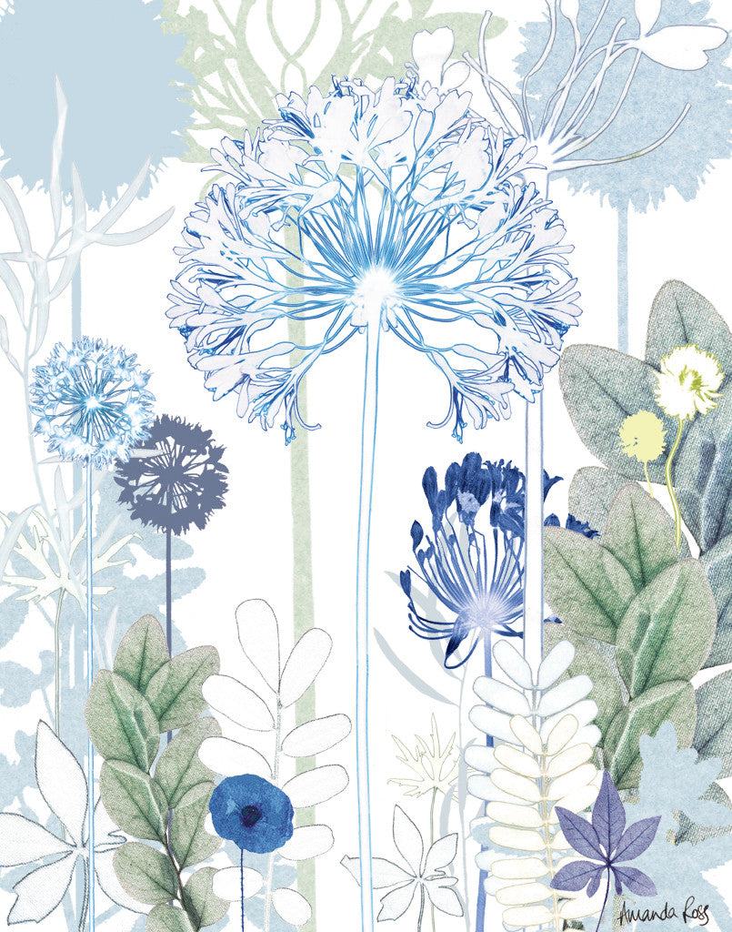 Agapanthus Jungle Reproduction Print