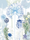 Agapanthus Jungle Reproduction Print