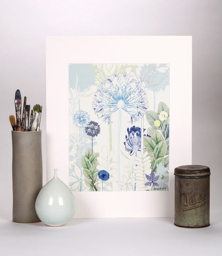 Agapanthus Jungle Reproduction Print