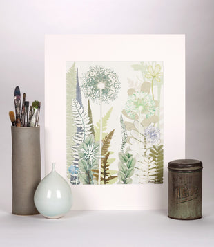 Allium Jungle Reproduction Print