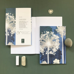 Blue Allium Notebook