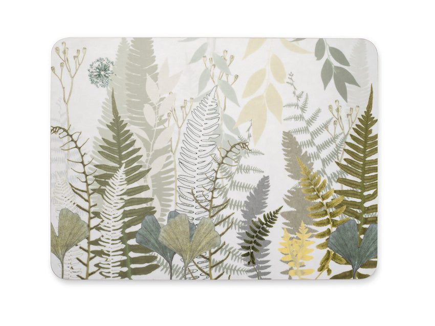 Cornflower / Fern Set of Placemats