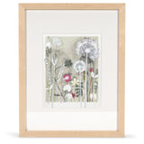 'Glowing Clematis Seedhead' Print