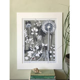 Grey Forest Study Original Print 40 x 50