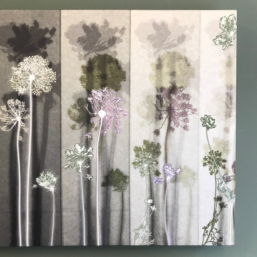 Grey Seedheads Panel