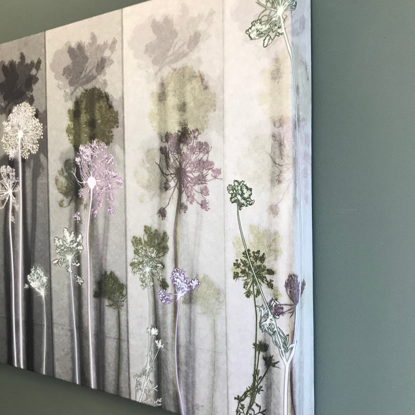 Grey Seedheads Panel