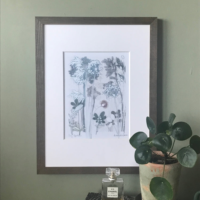 Icy Garden, 30 x 40 cm