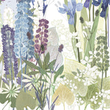 Iris and lupins Print