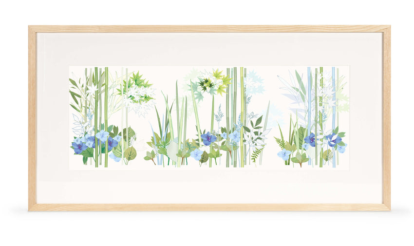 limited edition print art wall decor floral 
