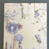 Lime Woodland 3 Panel