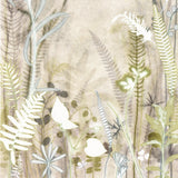 Sepia Fern Jungle Original Print