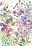 Sweet Pea Tangle Print