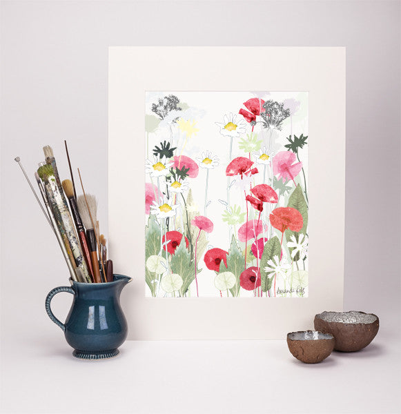 Wild Poppy Reproduction Print