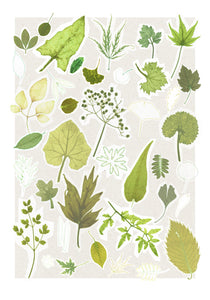 Winter leaf Print 2