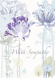 With Sympathy Greetings Card