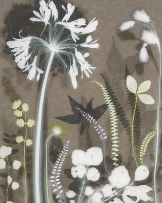 Study with Dark Ferns, 40 x 50